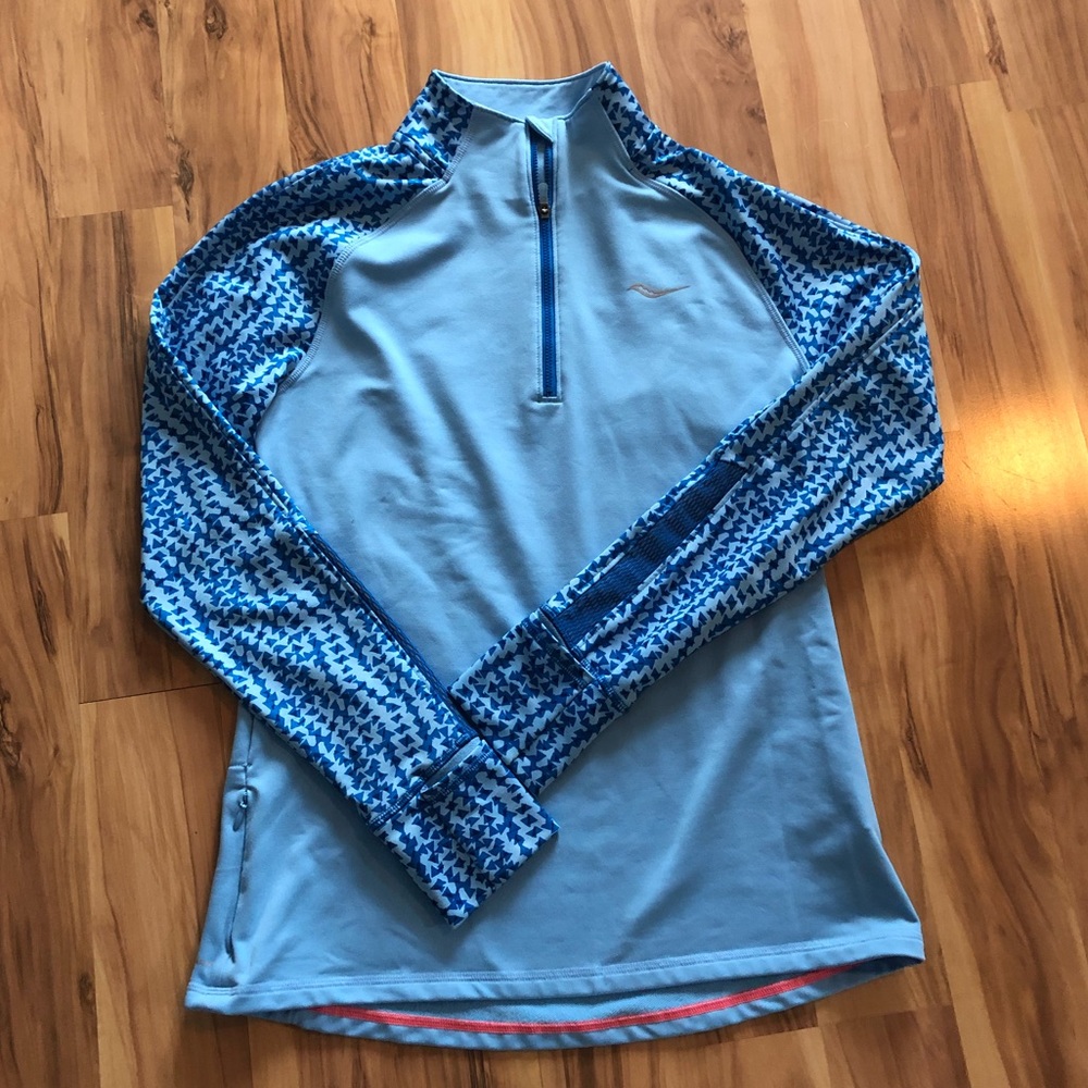 WOMENS SAUCONY HALF ZIP PULL OVER